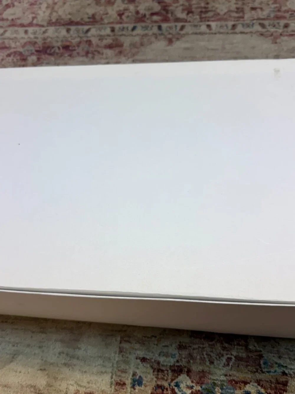 Moncler Large White Empty Gift Box In Good Shape